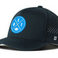 Detroit Football Performance 5-Panel Hat  |  Light Blue DET X Flexfit Snapback