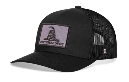 Dont Tread On Me Trucker Hat  |  Tactical Gadsden Flag Snapback