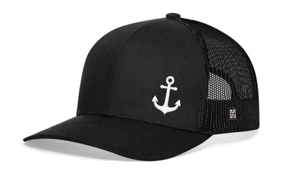 Anchor Trucker Hat  |  Beach Snapback