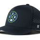 Seattle Football Performance 5-Panel Hat  |  Navy Blue SEA X Flexfit Snapback