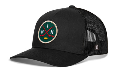 Minnesota Hockey Trucker Hat  |  MIN X Snapback