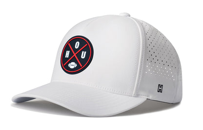Houston Football Performance 5-Panel Hat  |  HOU X Flexfit Snapback