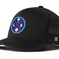 Los Angeles Baseball Performance 5-Panel Hat  |  Blue LA X Flexfit Snapback