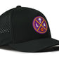 Los Angeles Basketball Performance 5-Panel Hat  |  Purple & Gold LA X Flexfit Snapback
