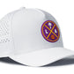 Los Angeles Basketball Performance 5-Panel Hat  |  Purple & Gold LA X Flexfit Snapback