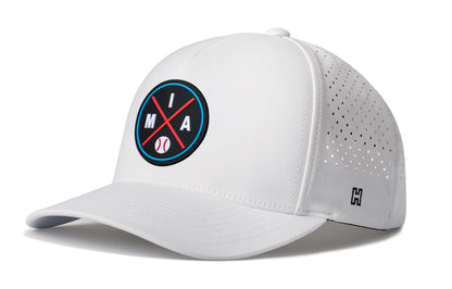 Miami Baseball Performance 5-Panel Hat  |  MIA X Flexfit Snapback
