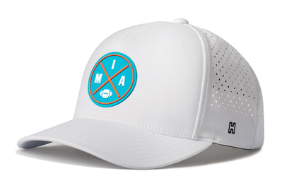 Miami Football Performance 5-Panel Hat  |  MIA X Flexfit Snapback