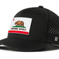California Flag Performance 5-Panel Hat  | CA Flexfit Snapback