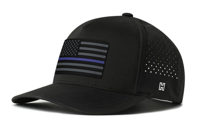 Thin Blue Line Performance 5-Panel Hat  |  Tactical Police Flexfit Snapback