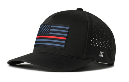 Thin Red Line Performance 5-Panel Hat  |  Tactical Firefighter Flexfit Snapback