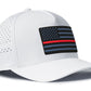 Thin Red Line Performance 5-Panel Hat  |  Tactical Firefighter Flexfit Snapback
