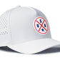 USA X Performance 5-Panel Hat  | White-Red-Blue America Flexfit Snapback
