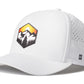 Hexagon Mountain Trees Performance 5-Panel Hat  |  Outdoors Flexfit Snapback