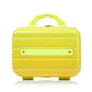 HouseOfZazla green and yellow 2-piece polycarbonate spinner wheel luggage set with lock