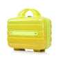 HouseOfZazla 2-piece polycarbonate spinner wheel luggage set in green and yellow with locks