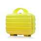 HouseOfZazla 2-piece green and yellow polycarbonate spinner wheel luggage set with lock
