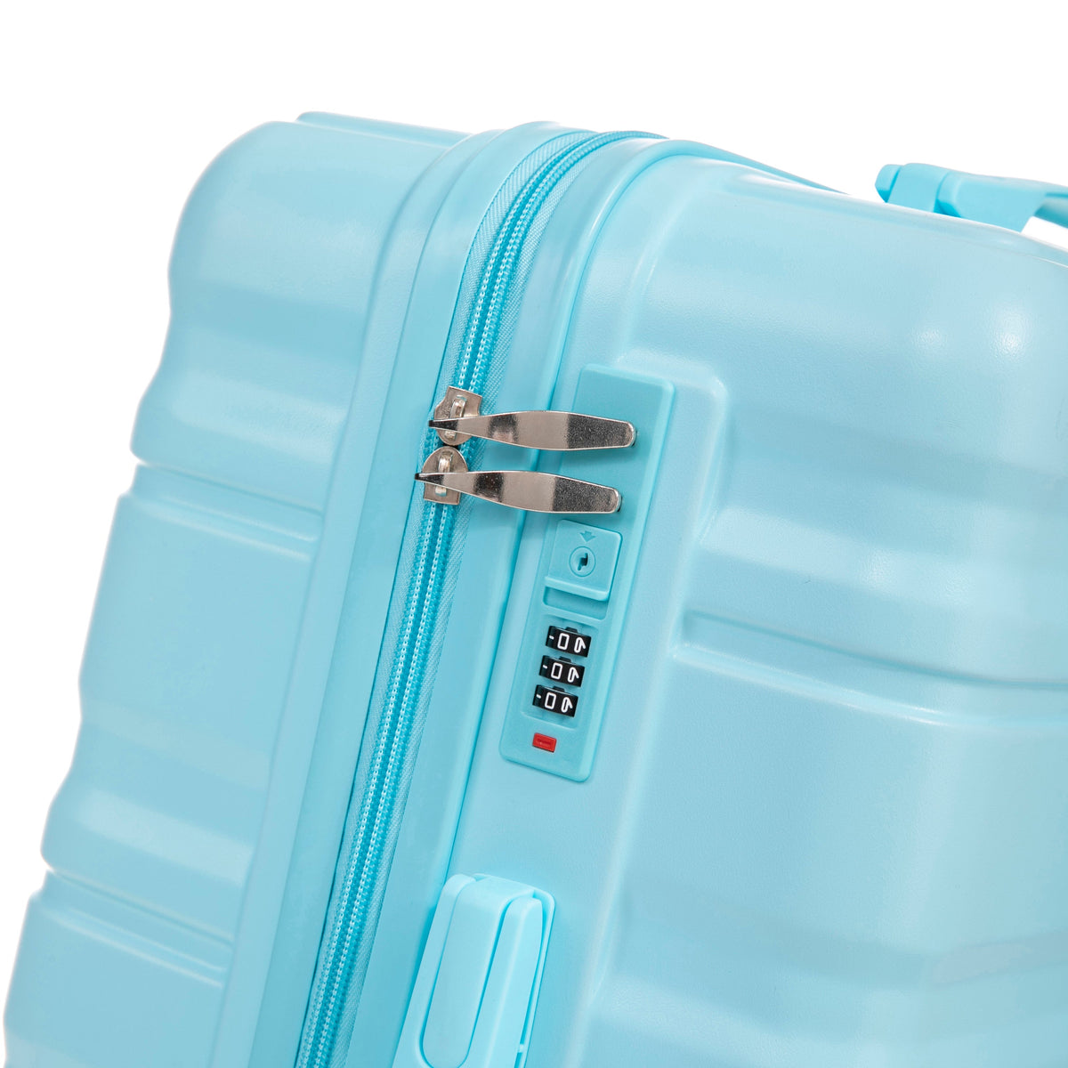 HIFINE Tourist 3-piece blue ABS spinner wheel luggage set by HouseOfZazla