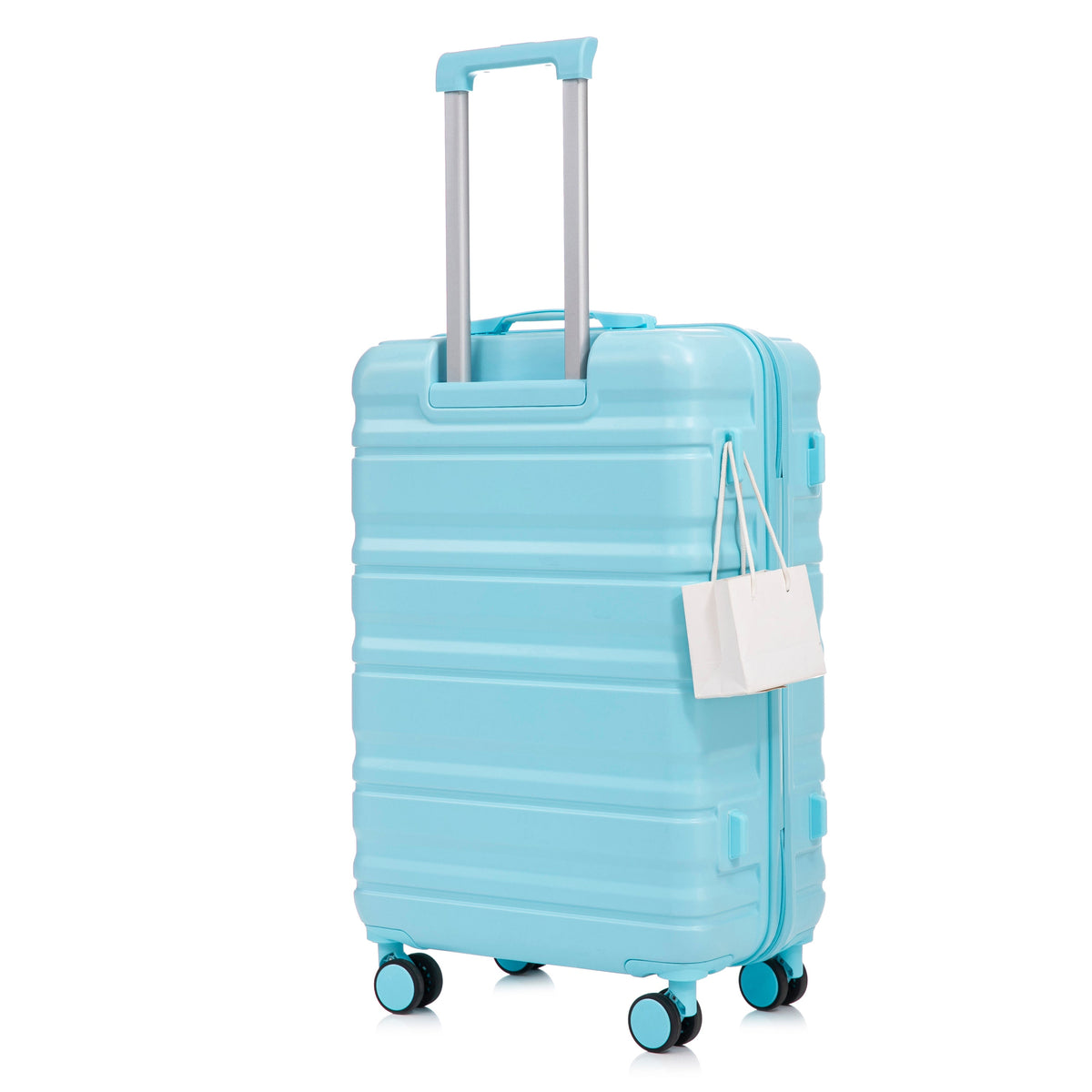 HIFINE Tourist 3-piece blue ABS spinner wheel luggage set by HouseOfZazla
