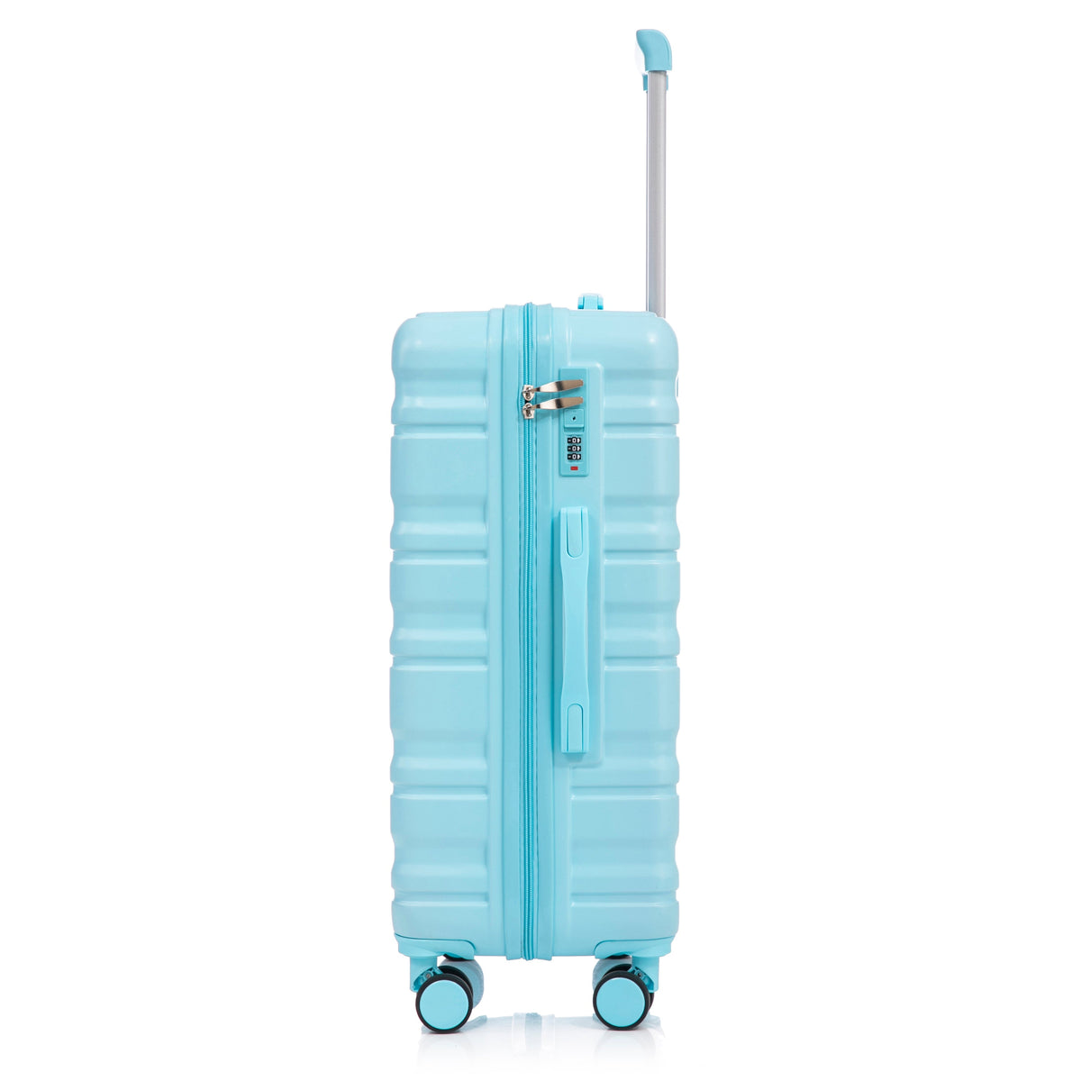 HIFINE Tourist 3-piece ABS spinner wheel luggage set in blue by HouseOfZazla