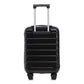 HouseOfZazla ABS spinner wheel luggage set in black with combination lock