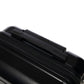 HouseOfZazla black ABS spinner wheel luggage set with combination lock
