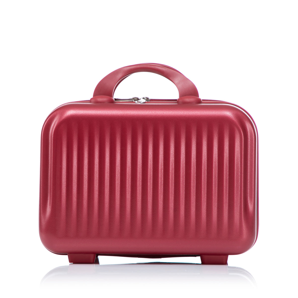 HouseOfZazla red ABS spinner wheel luggage set with combination lock