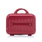 HouseOfZazla red ABS spinner wheel luggage set with combination lock