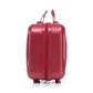 HouseOfZazla red ABS spinner wheel luggage set with combination lock