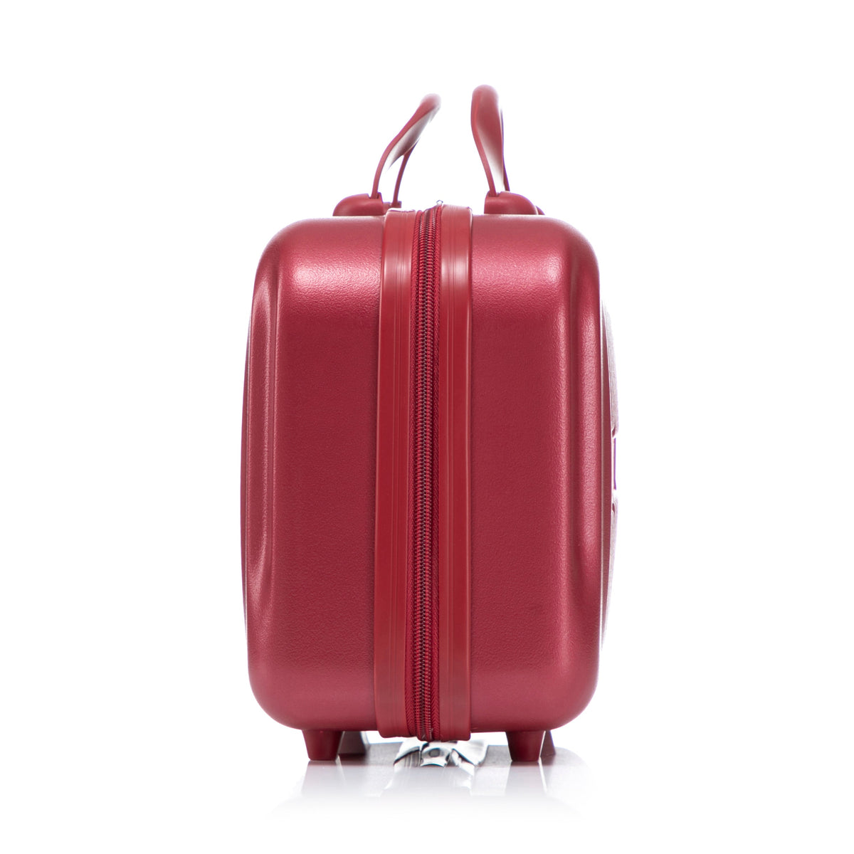 HouseOfZazla red ABS spinner wheel luggage set with combination lock