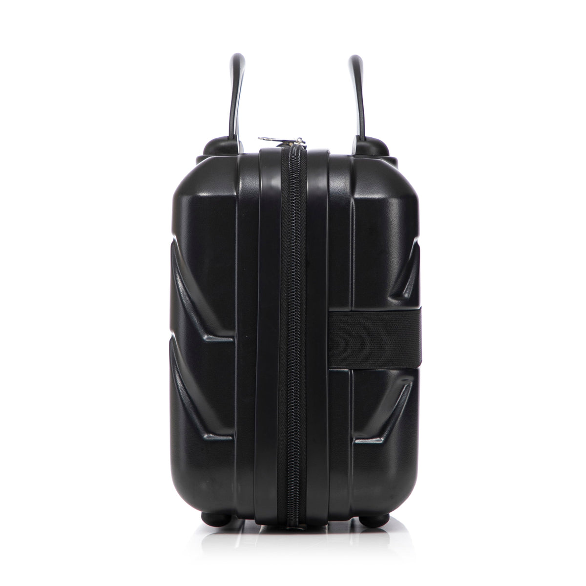 HouseOfZazla black ABS spinner wheel luggage set with combination lock