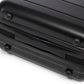 HouseOfZazla black ABS spinner wheel luggage set with combination lock