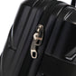 HouseOfZazla black ABS spinner wheel luggage set with combination lock