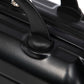 HouseOfZazla black ABS spinner wheel luggage set with combination lock