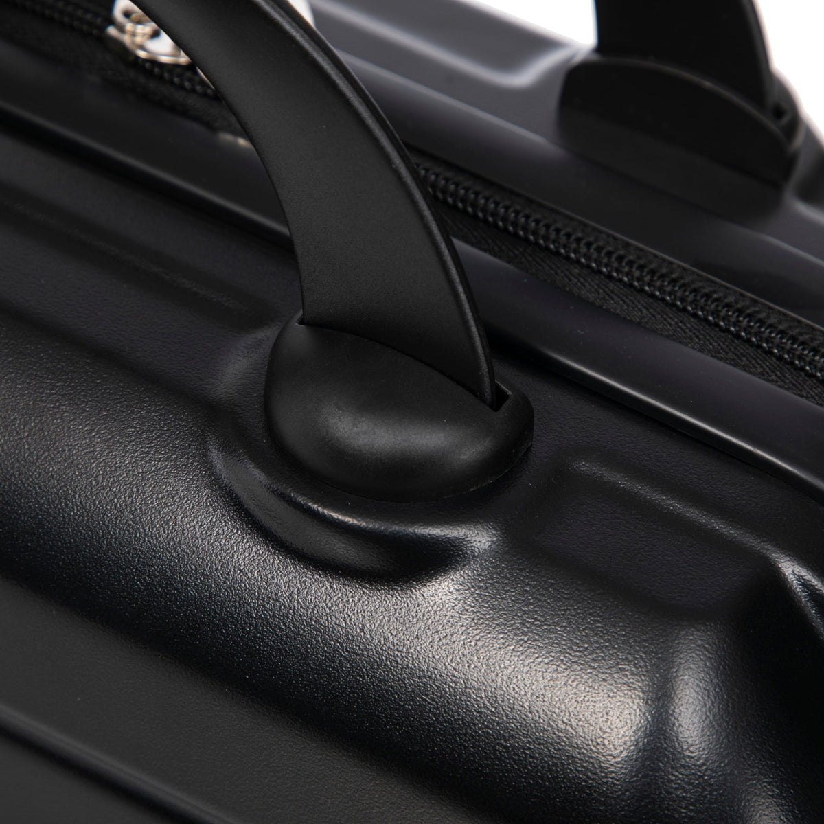 HouseOfZazla black ABS spinner wheel luggage set with combination lock