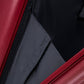 HouseOfZazla red ABS spinner wheel luggage set with combination lock