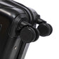 HouseOfZazla ABS spinner wheel luggage set in black with combination lock