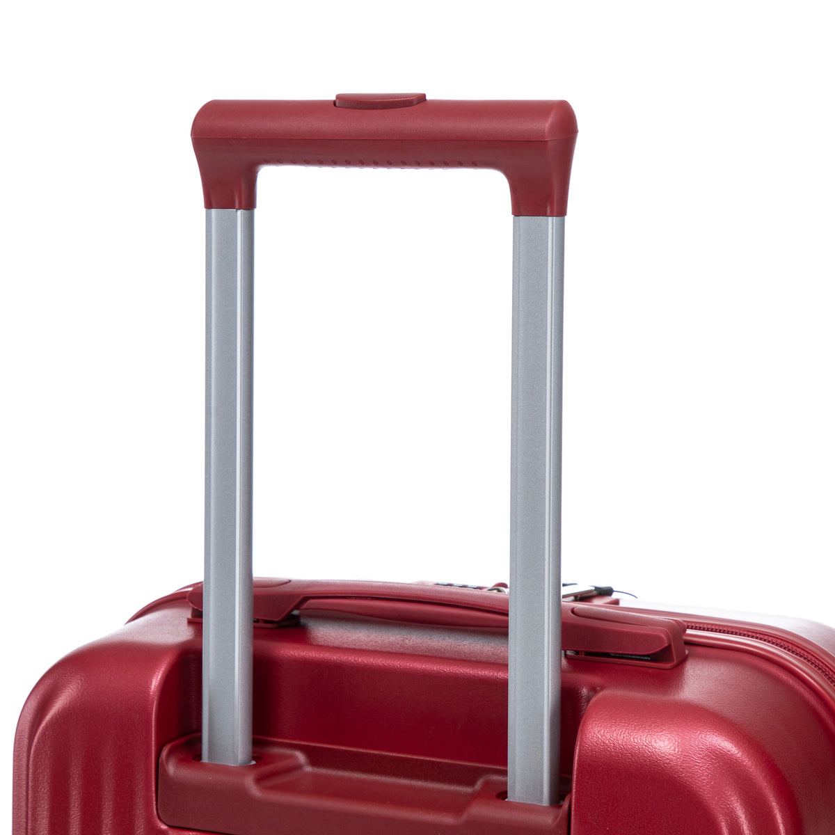 HouseOfZazla red ABS spinner wheel luggage set with combination lock