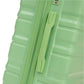 Green HouseOfZazla 3-piece spinner wheel luggage set with built-in locks