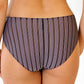 Soft Stretch High Waist Brief Panty Daisy Stripe-1