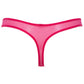 Gossard Glossies Lace Hot Pink Sheer Thong Panty