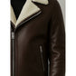 Hudson Leather Brown Jacket - Men Leather Jacket Brown