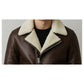 Hudson Leather Brown Jacket - Men Leather Jacket Brown