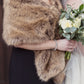 Brown Fur Shawl (Lilian Brw03)