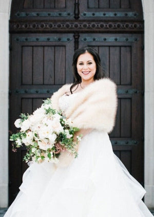Champagne Fur Shawl (Lilian Cha03)