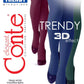 Tights Conte Trendy 150 Den - Microfiber 3D effect