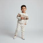 Striped King Boys Joggers Set-0
