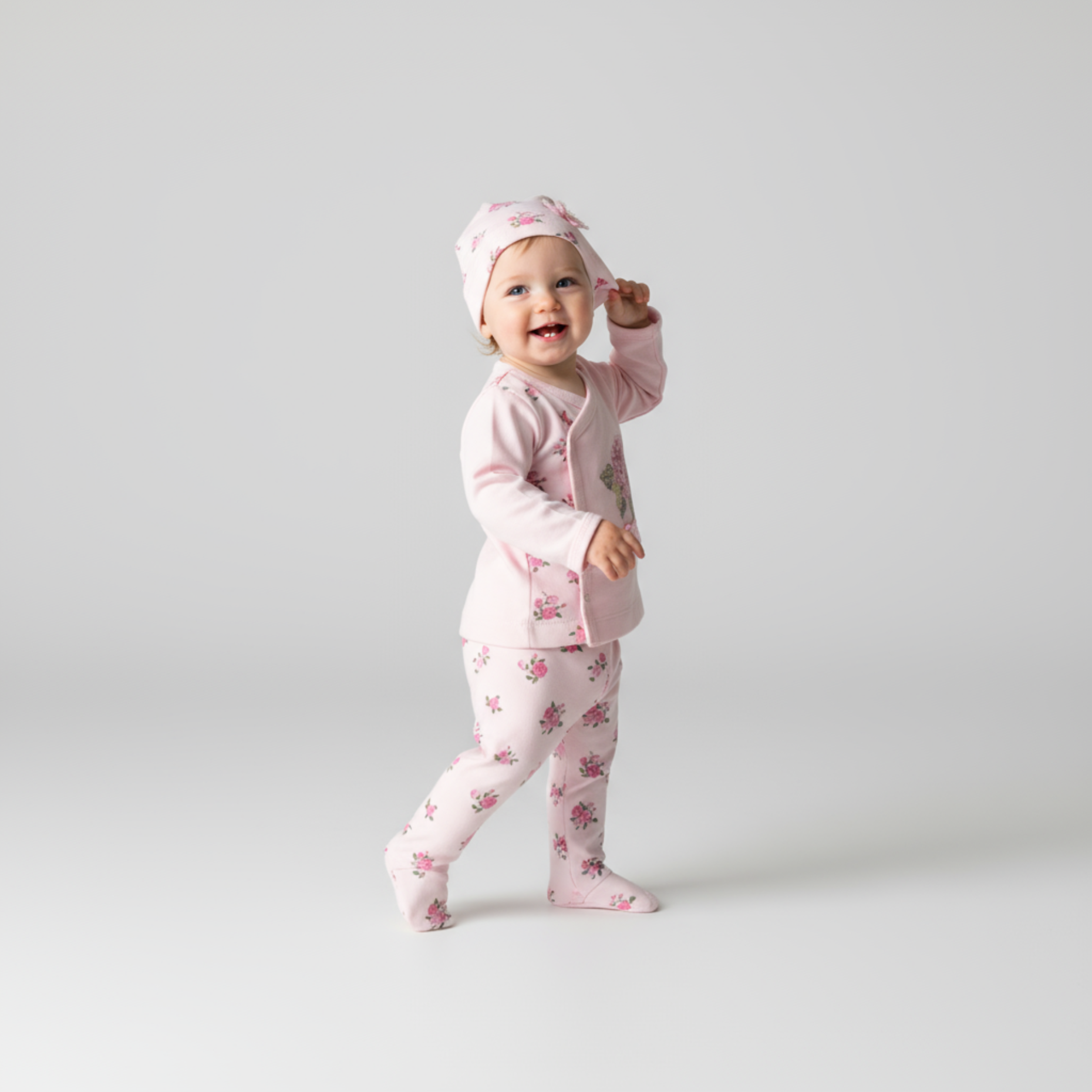 Rosy Rose Newborn 3PC Set-1