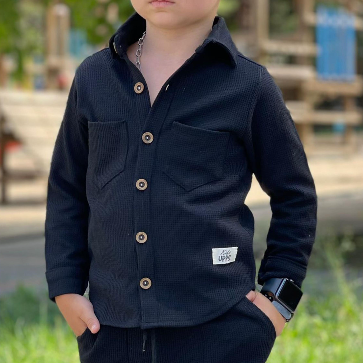 Fine Wine Stylish Boys Cotton Set - Farnelli