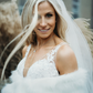 Ivory / White Fur Shawl (Butterfly Ivy03)