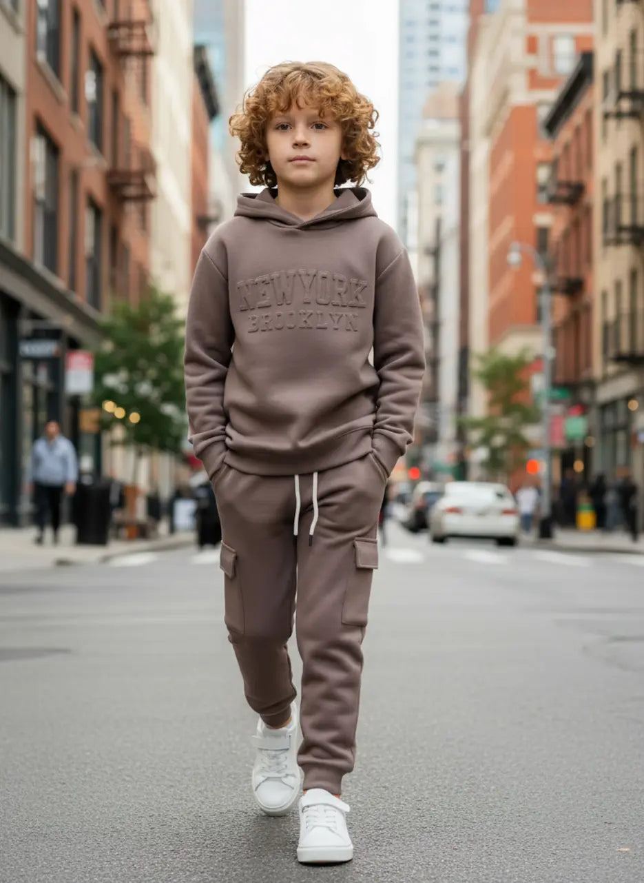 Brooklyn Boy Joggers Set - Farnelli